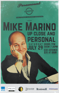 Mike Marino @ Paramount Theatre | Asbury Park | New Jersey | United States
