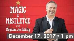 Magic and Mistletoe with Magician Joe Holiday @ Algonquin Arts Theatre  | Manasquan | New Jersey | United States