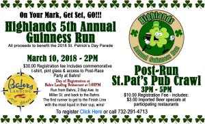 Highlands Annual Guinness Run @ Bahrs Landing | Highlands | New Jersey | United States
