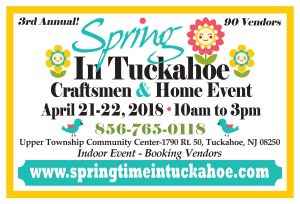Spring In Tuckahoe Crafts & Home Show @ Upper Township Community Center | Woodbine | New Jersey | United States