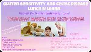 Gluten Sensitivity Lunch @ Riverside Chiropractic  | Toms River | New Jersey | United States