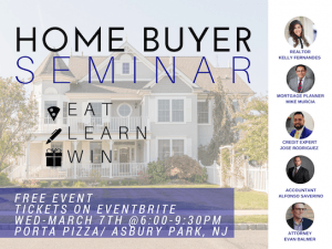 FREE Home Buyer Seminar | Tickets Include Food & Drinks @ Porta  | Asbury Park | New Jersey | United States