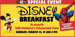 DSN Disney Breakfast Sunday, March 11, 2018 @ DSN Community Center | Deal | New Jersey | United States