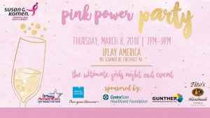 3rd Annual Pink Power Party @ iPlay America | Freehold | New Jersey | United States