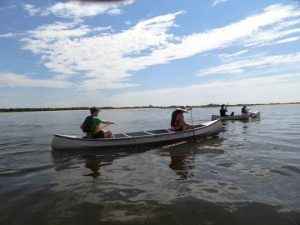 Canoeing on Sandy Hook Bay @ Gateway National Recreation Area | Highlands | New Jersey | United States