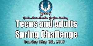 GSBJJ Teens and Adults Spring Challenge! @ Garden State Brazilian Jiu-Jitsu Academy