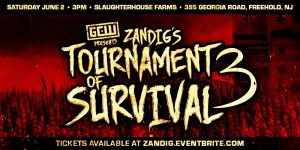 GCW presents Zandig's Tournament of Survival 3! @ Slaughterhouse Farms  | Freehold | New Jersey | United States