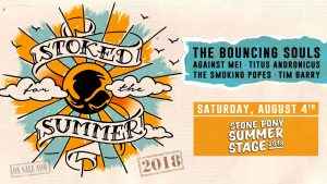 THE BOUNCING SOULS WITH AGAINST ME!, TITUS ANDRONICUS AND MORE @ The Stone Pony  | Asbury Park | New Jersey | United States