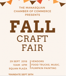 Manasquan Fall Craft Fair @ Manasquan Borough | Manasquan | New Jersey | United States