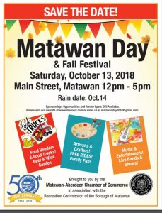 Matawan Day and Fall Festival 2018 @ Main Street Matawan | Matawan | New Jersey | United States