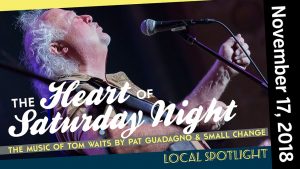 THE HEART OF SATURDAY NIGHT: The Music of Tom Waits by Pat Guadagno and Small Change @ Algonquin Arts Theatre  | Manasquan | New Jersey | United States