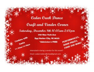Cedar Creek Craft and Vendor Corner @ Cedar Creek High School | Egg Harbor City | New Jersey | United States