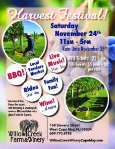 First Annual Harvest Fest @ Willow Creek Farm & Winery | West Cape May | New Jersey | United States