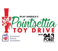 2nd Annual Poinsettia Toy Drive with 94.3, The Point @ iPlay Anerica