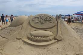NJ Sandcastle Contest in Belmar @ 18th Avenue Beach